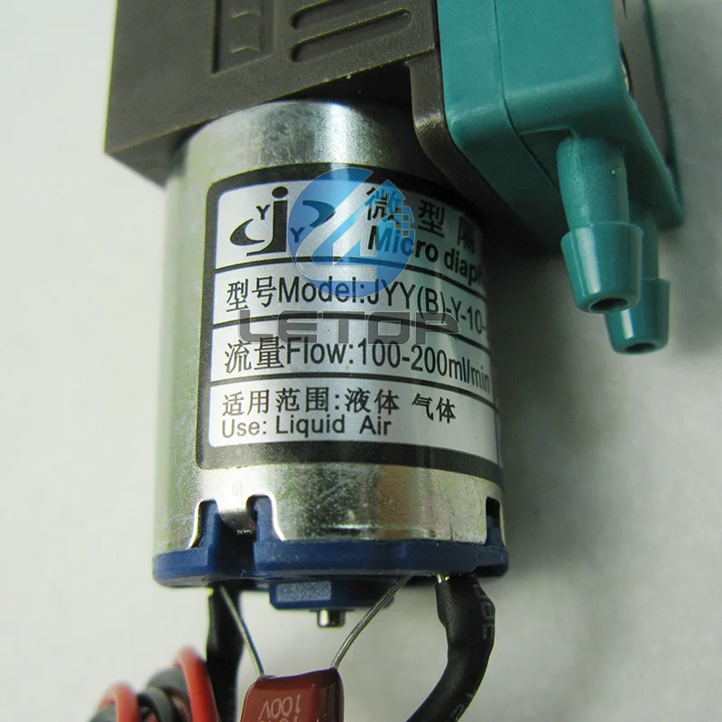 3PCS LETOP Free Shipping Inkjet Printer Spare Parts Solvent Printer Pump 3W 24V DC JYY 100ml-200ml Small JYY Ink Pump