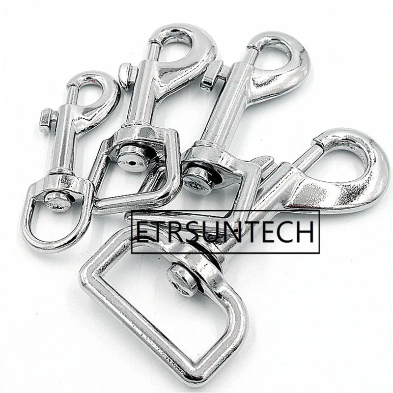 

300 Pcs/Lot DIY Silver Dog Leash Metal Zinc Alloy Clasps Dog Clasp Metal Hook Hardware Dog Clip Hook Buckle