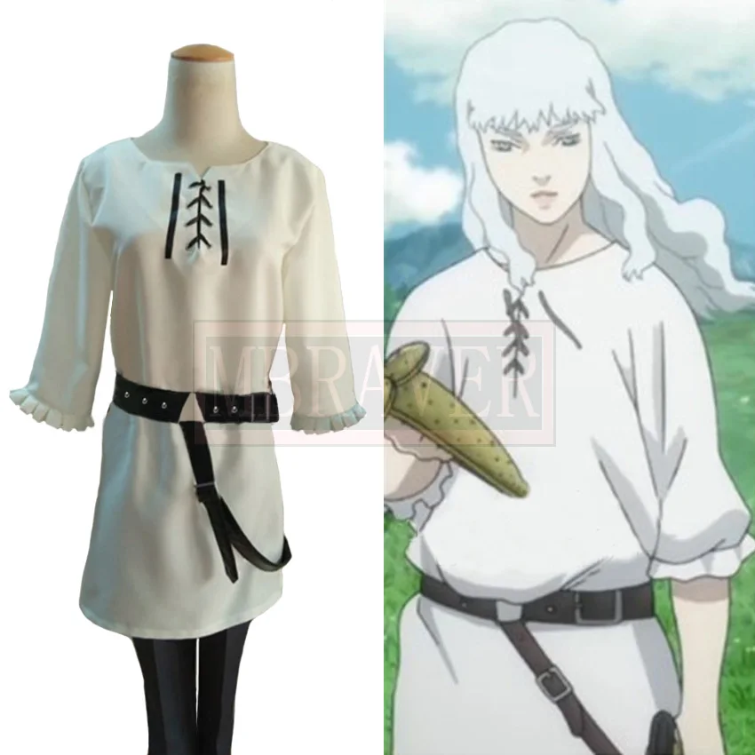 Griffith Christmas Halloween Uniform Outfit Cosplay Costume Customize Any Size