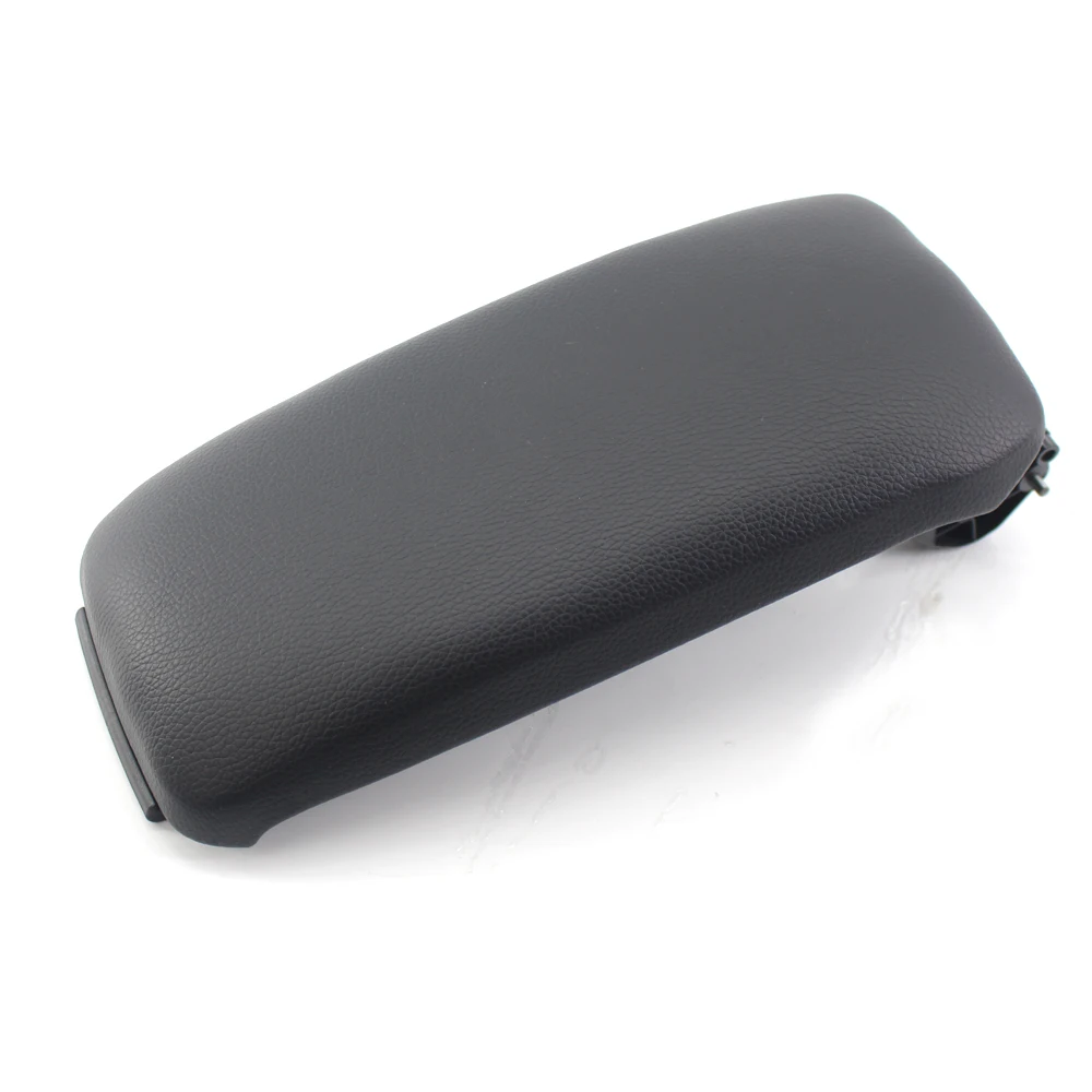 Black Grey Car Leather Center Console Armrest Box Cover Arm rest Cover Latch Clip Catch for Audi A3 8P