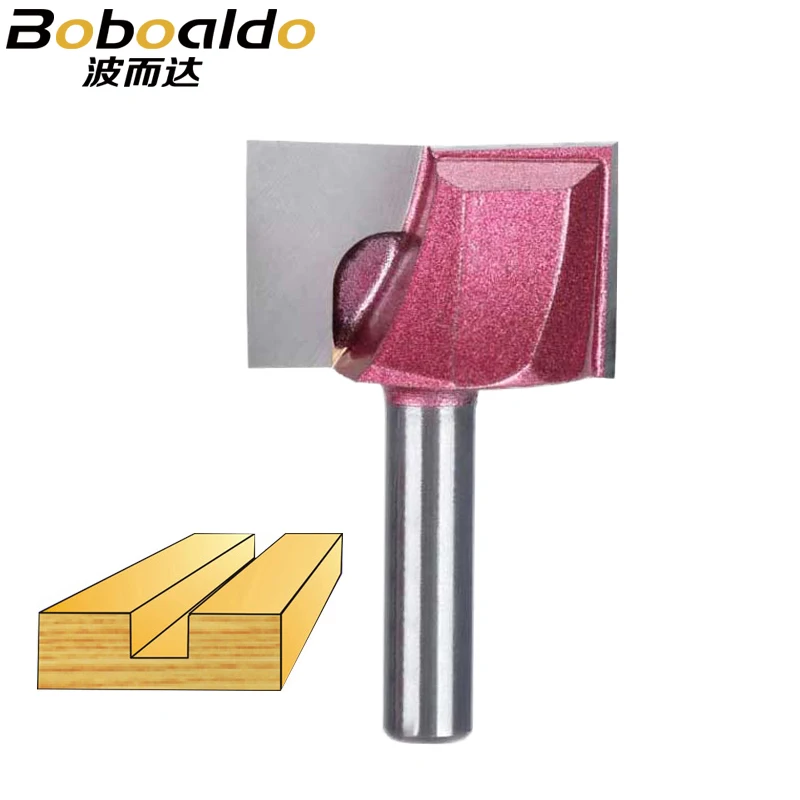 8mm Shank Mortising Cleaning Bottom Engraving Bit Carbide Router Bit Woodworking Tools CNC Milling Cutter Endmill Wood Flat Door