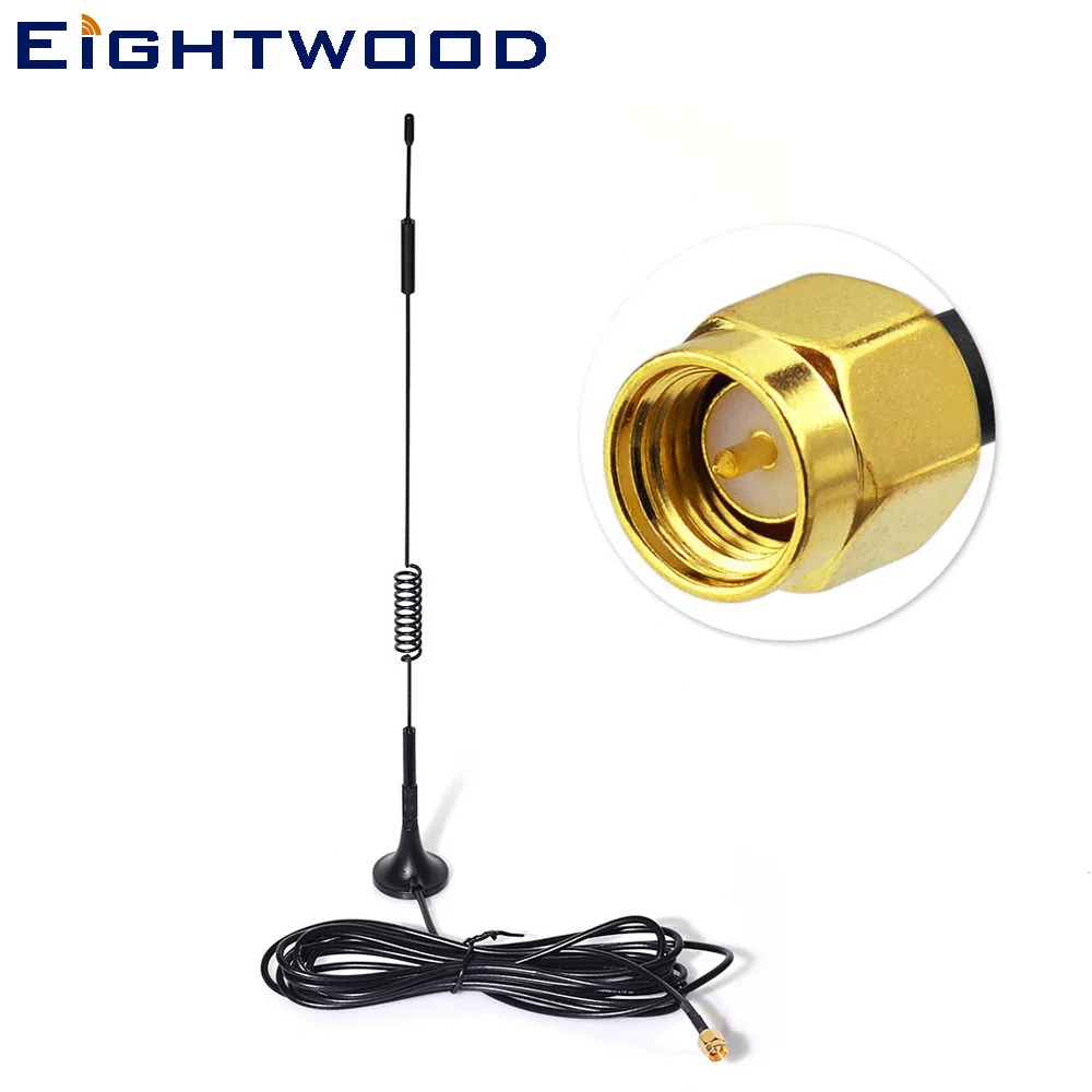 Eightwood 4G LTE SMA TS9 Antenna for Huawei Sierra Wireless Netgear ZTE Novatel Wireless Router Gateway Wilson Signal Booster