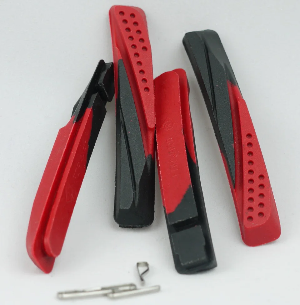 2 PAIRS NEW AQUA-GUIDE V BRAKE PADS INSERTS 72MM SUIT SHIMANO SRAM AVID TEKTRO