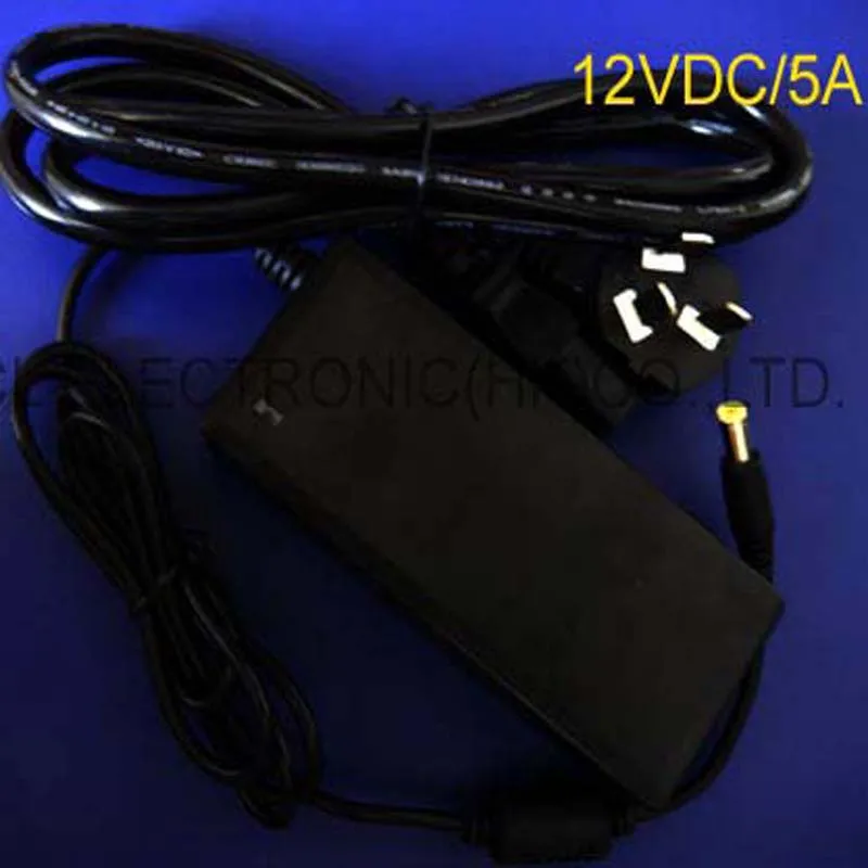 High quality AC100-240V to DC12V 5A 60W Converter Adapter Switching Power Supply Charger For LED Strips free shipping 5pcs/lot