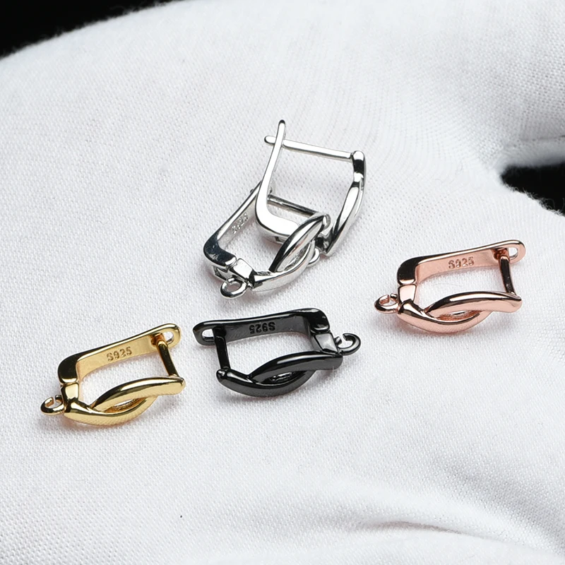 DIY Earrings  Handmade Gold/Silver Fashion  Note Shape Earring Hooks Accessories For Women Earring Jewelry Making