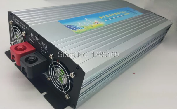 Inverter daya gelombang sinus murni, 3500W DC 60V ke AC 220V 230V 240V 50HZ Off Grid daya balik 7000W