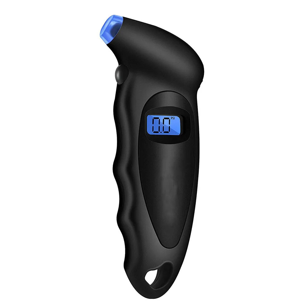 Imagem -04 - Medidor de Pressão dos Pneus Digital 150 Psi Configurações para a Bicicleta do Caminhão de Carro com Lcd Retroiluminado e Aderência Antiderrapante