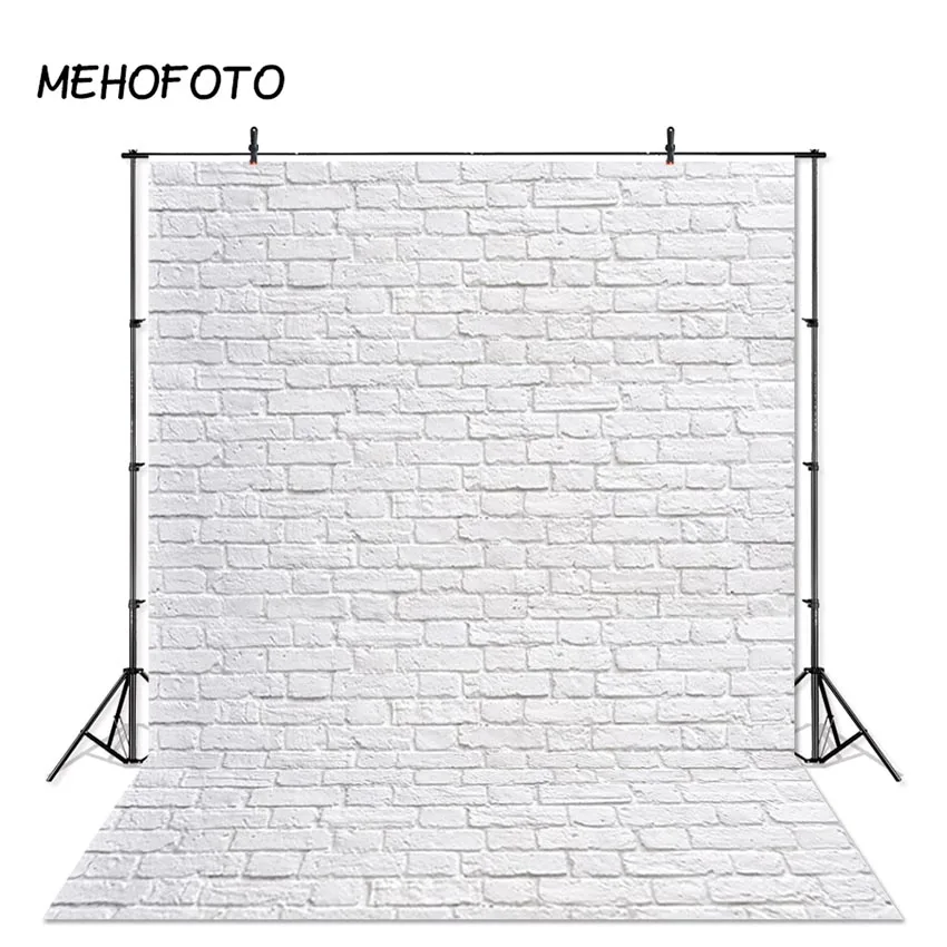 

White Brick Wall Photography Backdrops Baby Newborn Portrait Backdrop Party Decorations Photo Studio Background Props