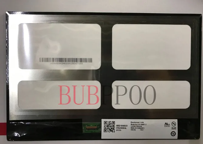 

New 10.1'' inch LCD display B101UAN01.E for Lenovo Yoga B8080 Tablet Replacement Repair LCD screen Free shipping