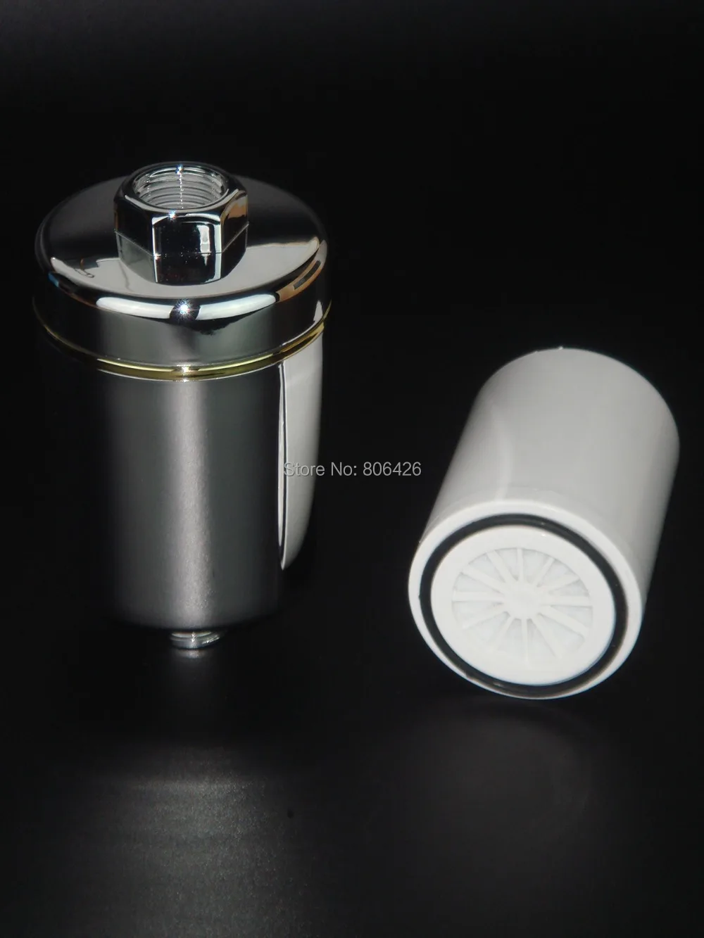 Замена душевого фильтра Комбинированный KDF 55 и активированный уголь для протирания химических и тяжелых металлов для QY-SF10/QY-SF09