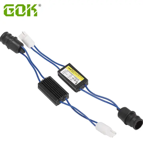 2pcs T10 Led Canbus Cable 12V LED Warning Canceller Decoder 501  W5W 192 168 Car Lights NO Error OCB Load Resistor Accessories