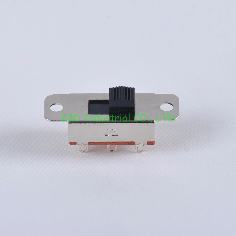 10pcs Mini Miniature ON-OFF-ON Slide Switches DPDT 6pin Solder Tags Volume Control DIY