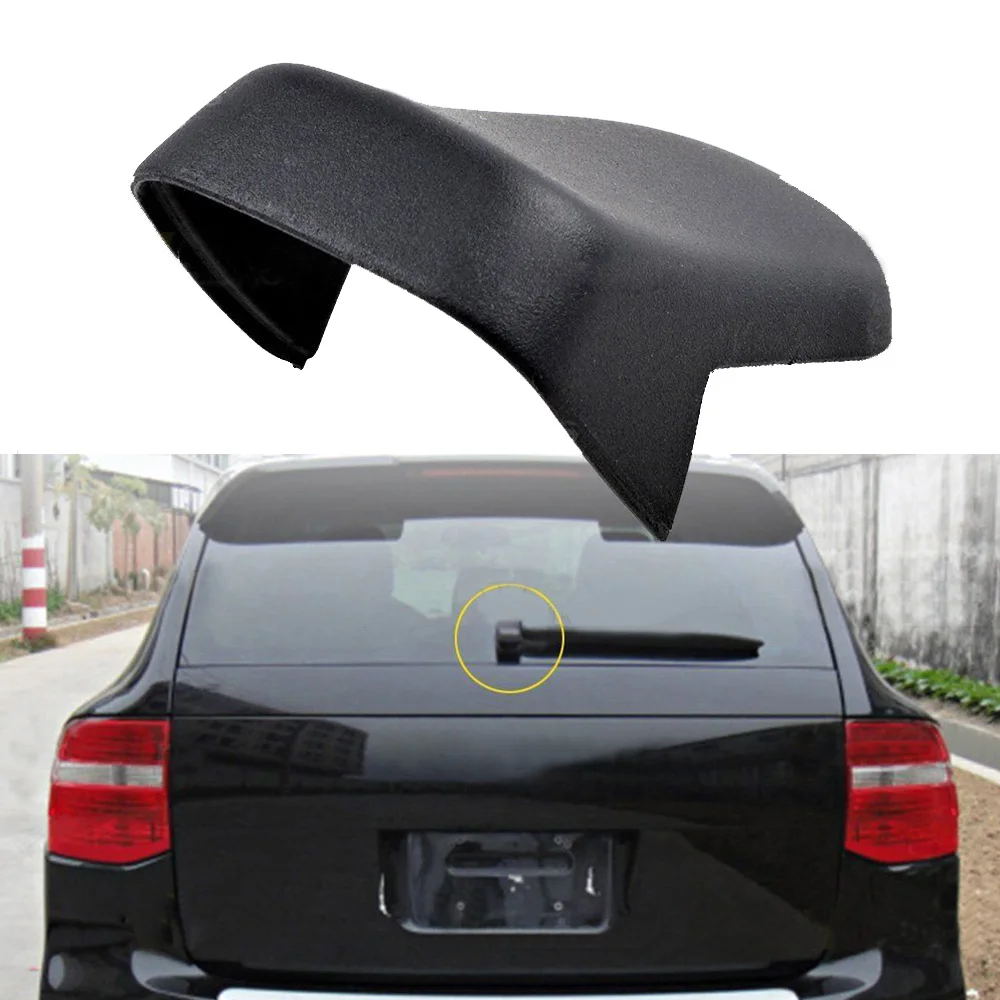 Rear Wiper Arm Hatch Release Switch Cap Cover For 2002-2010 Black Rear Wiper Arm Hatch Switch Cap Car-Styling