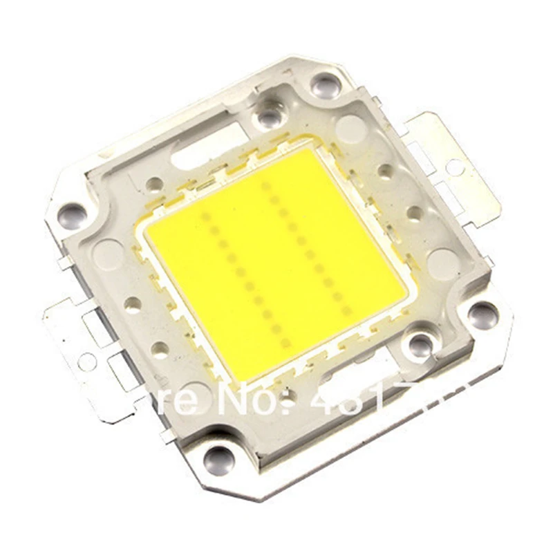 LED Lamp Chip 10W 20W 30W 50W 100W Cool White Warm White LED COB For LED Flood Light 45*45mil High Power SMD Spotlight 30-36V