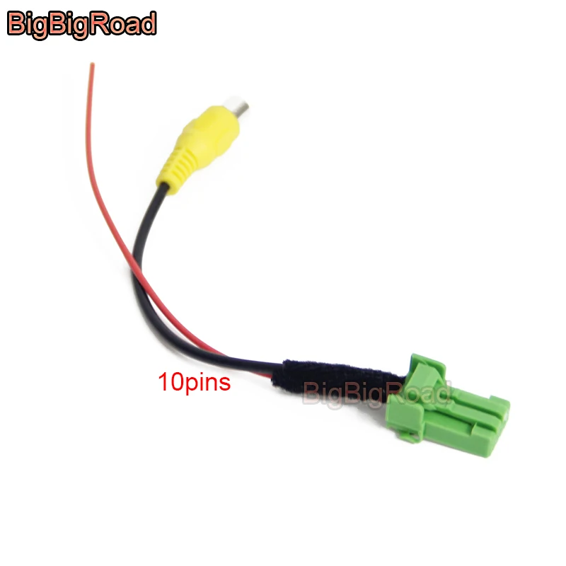 

BigBigRoad For Suzuki Vitara Escudo Jimny 2015 2016 -2018 Car Adapter Connector Cable Rear View Camera Original Video Input RCA