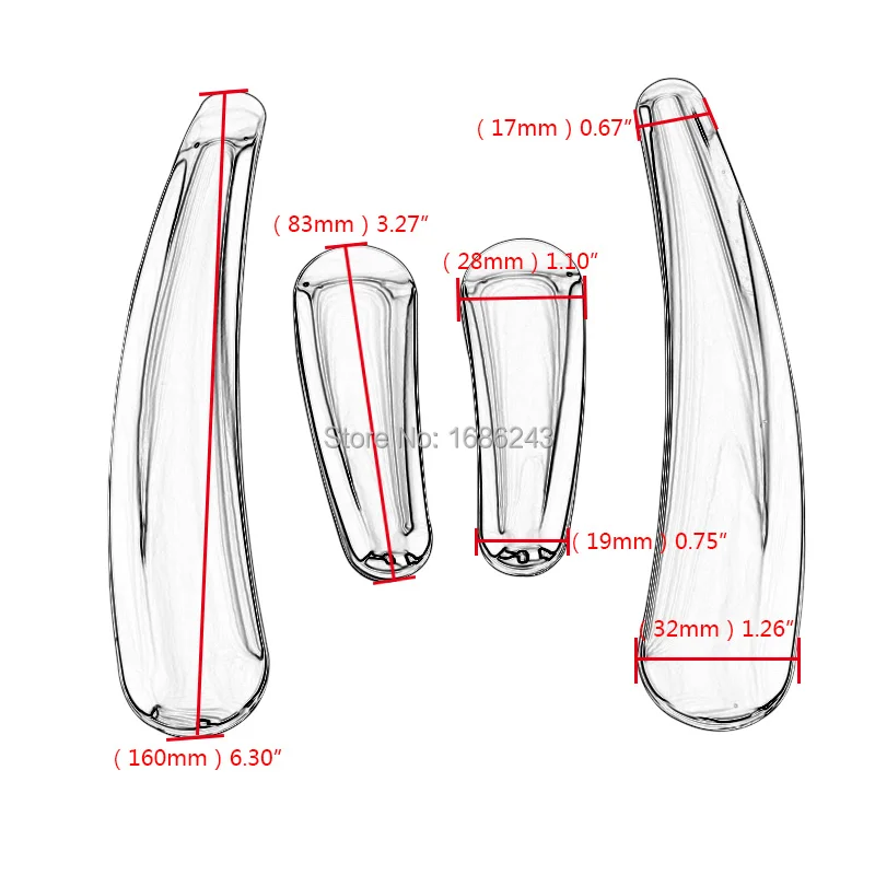 Chrome Motorcycle Curved Swingarm Frame Inserts Fits For Harley Softail Heritage Springer Deluxe Bad Boy Fat Boy FLSTF 1990-2007