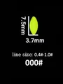 size 000 yellow