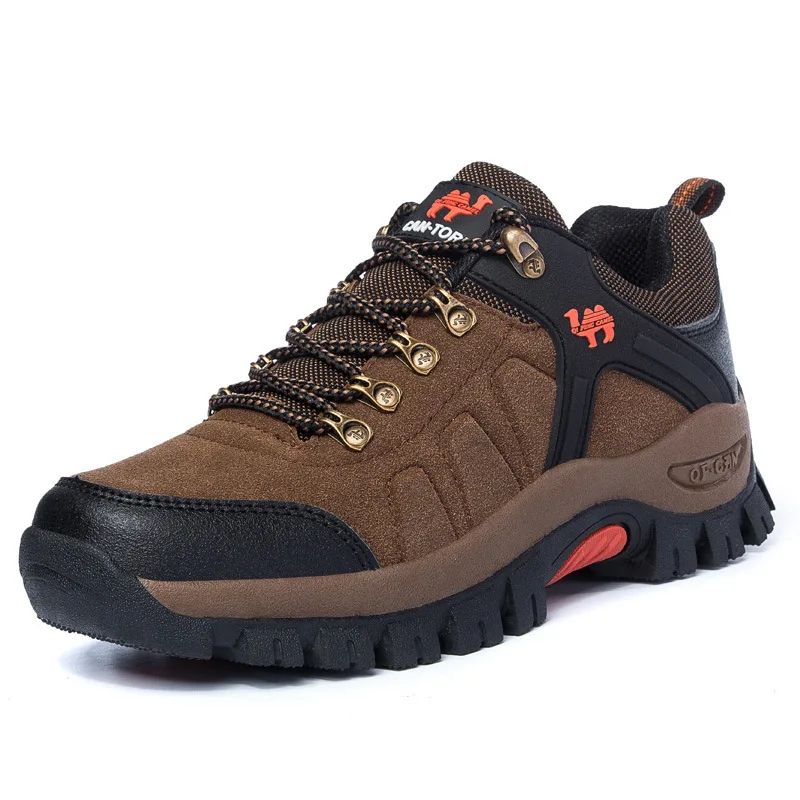 Men Women Hiking Shoes Outdoor Walking Jogging Trekking Boots Mountain Climbing Sport Male Waterproof Sneakers Athletic Non-slip