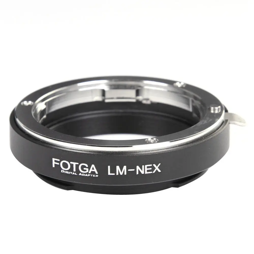 FOTGA LM-NEX Adapter Ring for Leica M Lens to Sony E Mount A7III A9 A7R A6000 A3000 NEX-7 6 5 3 5N 3VG10E VG20E