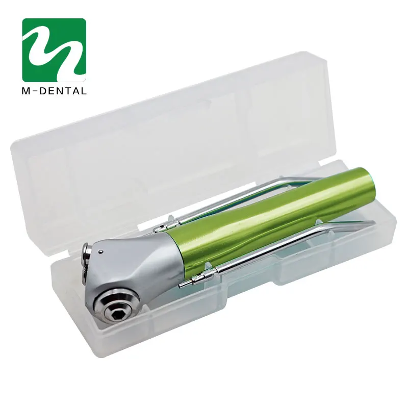 1 zestaw Dental woda powietrze Spray Triple 3 Way strzykawka rękojeść + 2 rozpylacze rury do laboratorium dentystyczne niebieski/zielony dostępne