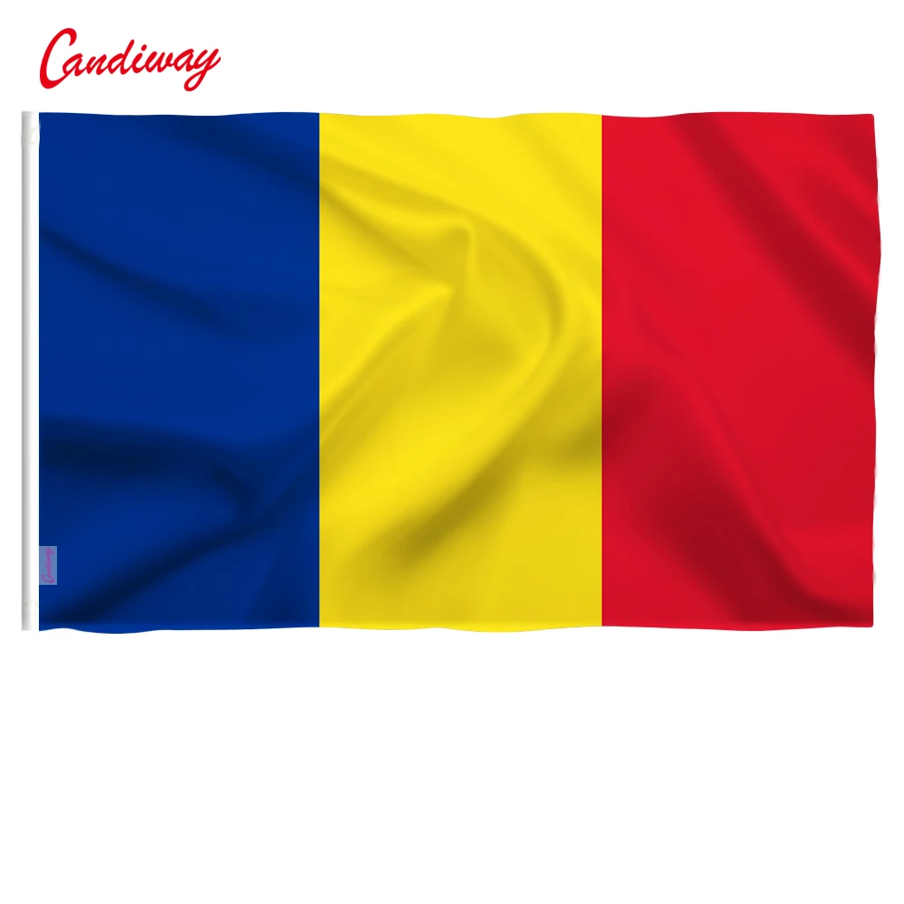 ROMANIA FLAG ROMANIAN FLAGS EUROPEAN NEW EU 3x5feet Hanging Decoration drapeau fashion NN056