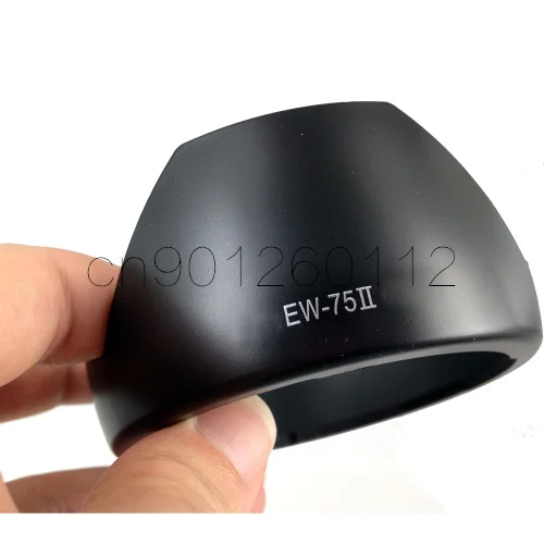 EW-75II Lens Hood Shade for Canon EF 20mm f/2.8 USM 20-35mm f/2.8L 72mm Thread (EW-75 II)
