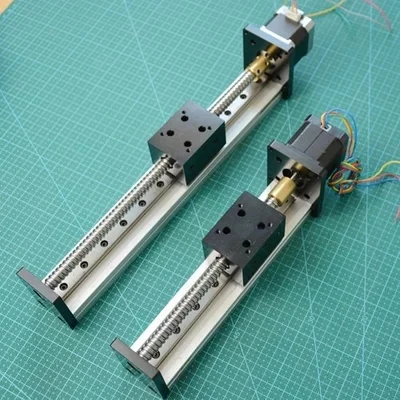 Nema17 ball screw n linear rail equipt  17N1204-100 linear guides