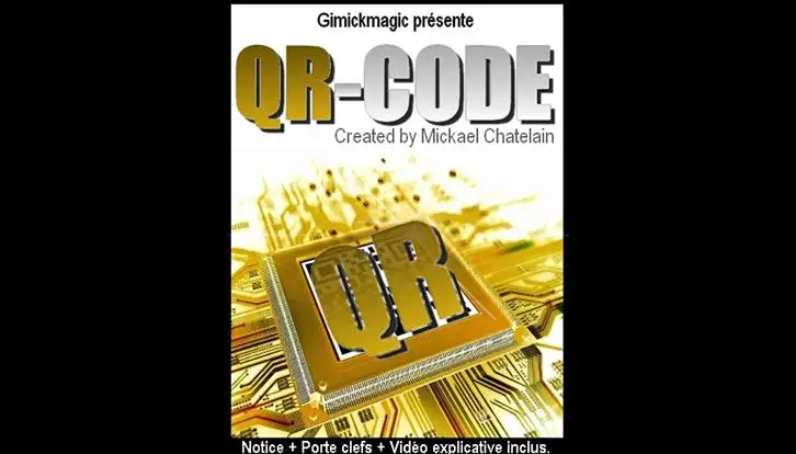 

QR Code by Mickael Chatelain (Gimmick+online instruct) - Card Magic Trick,Close Up,Street Magic,Illusion,mentalism,Fun