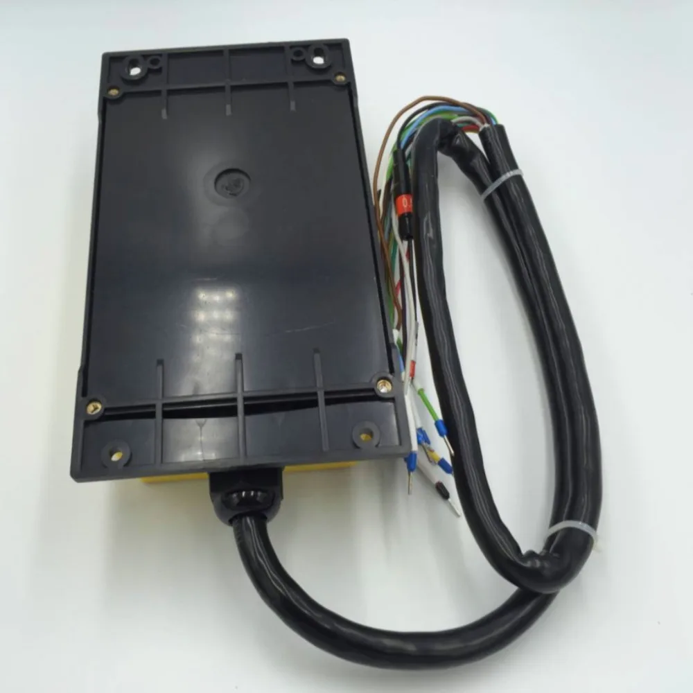 Imagem -04 - Velocidade Transmissores Controle Grua Guindaste Rádio Controle Remoto Botão Interruptor Controlador do Sistema com E-stop 2