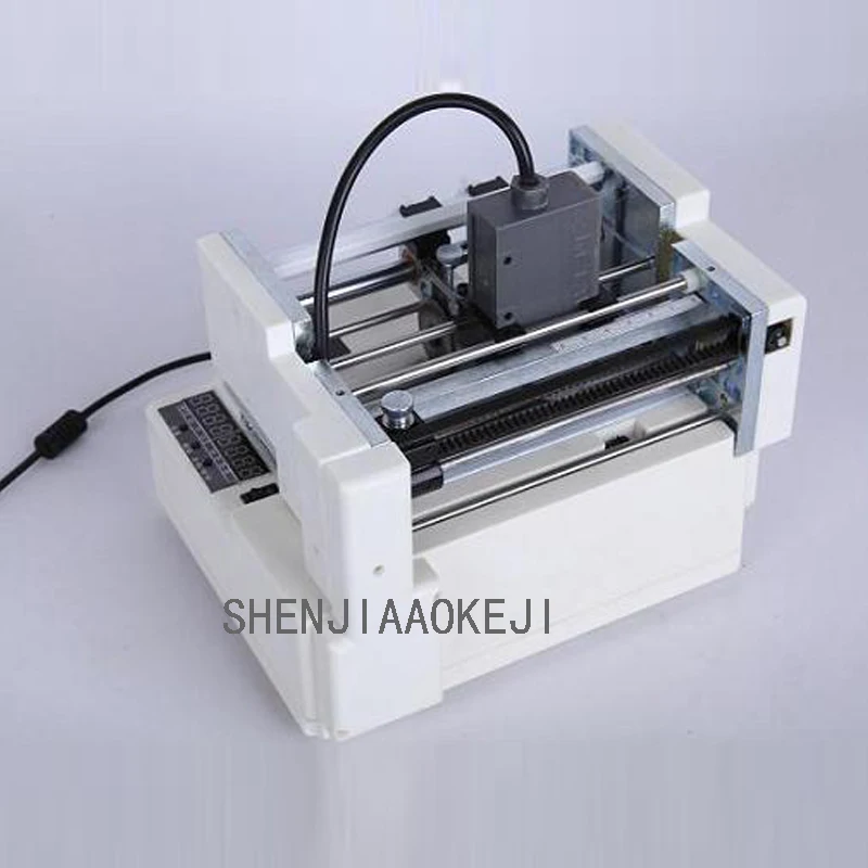 Automatic Small label printing stickers marking machine document feeder positioning Label segmentation machine 220V