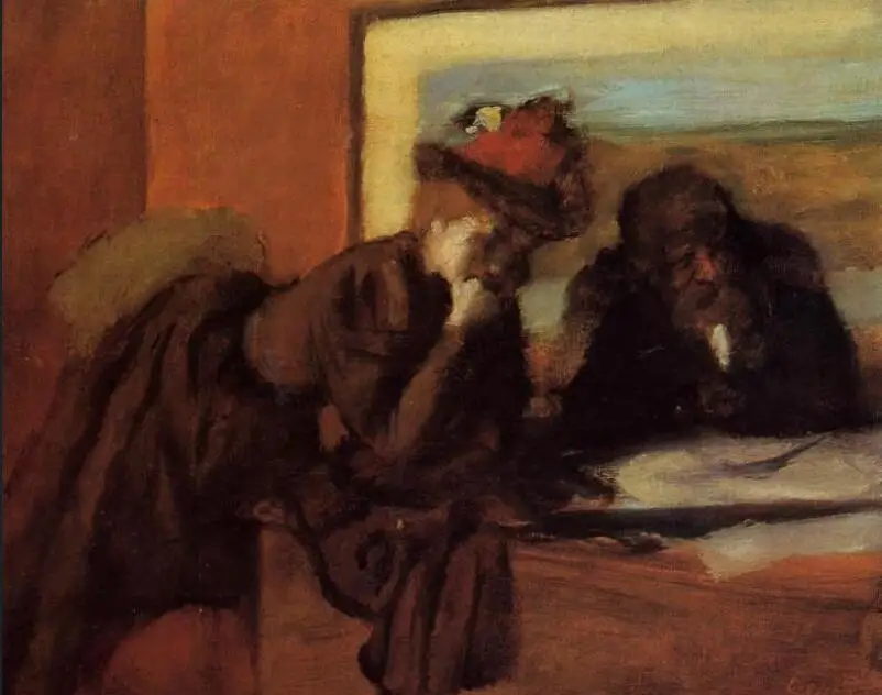 

Высокое качество картина маслом холст репродукции разговор (1895) от Edgar Degas ручная роспись