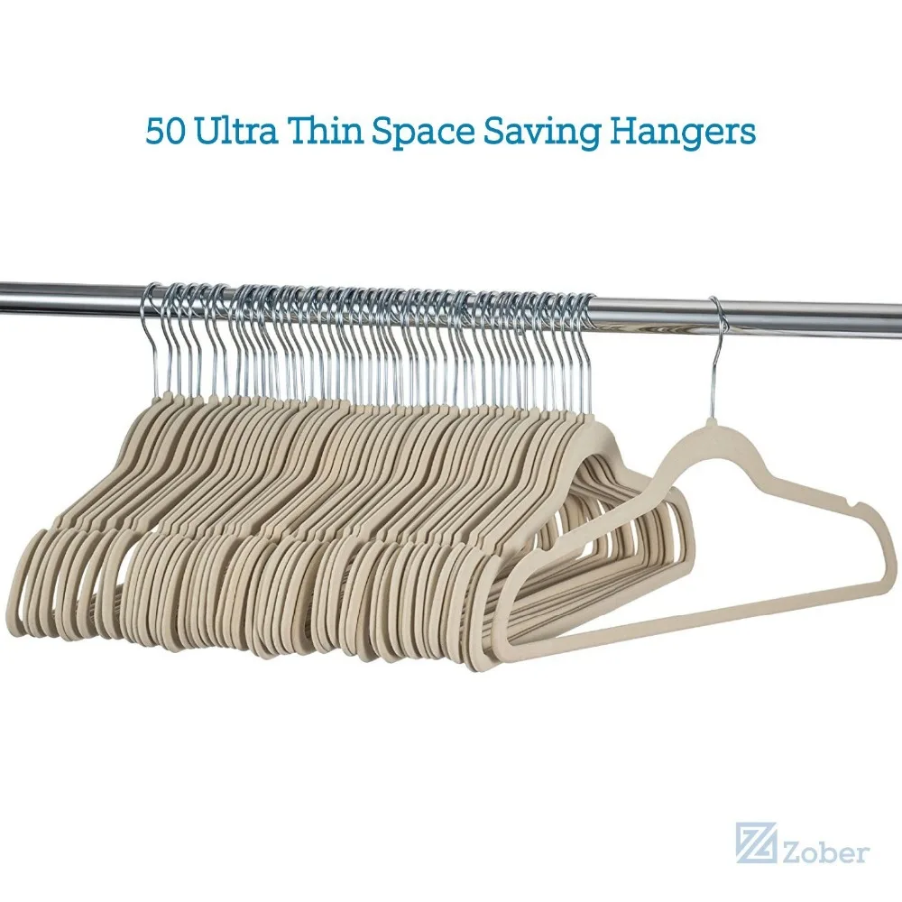 20pcs/lot ABS Flocking Hangers For Clothes Non-slip Plastic Hanger