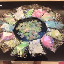 Luminous Snowflake Wall Stickers 50 pcs #6