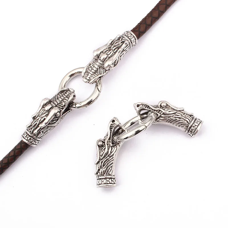 Bộ 3 Khóa Cấp Nắp Có Lò Xo Khóa 6 Mm Dây Da Trang Sức Làm Cho Những Phát Hiện