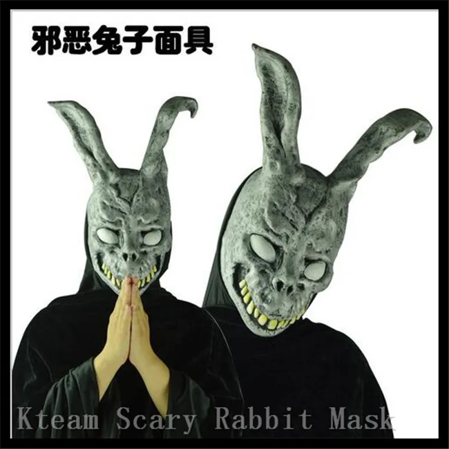 Halloween Party Cosplay Full head Animal Mask Scary Donnie Darko Rabbit Mask Horror Ghost Rabbit Zombie Mask Toys