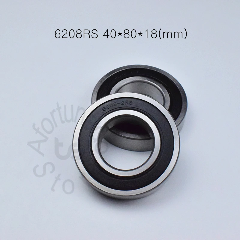 

6208 6208RS 40*80*18(mm) 1Piece bearings ABEC-5 6208 6208RS CHROME STEEL DEEP GROOVE BEARING