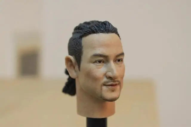 1/6 scale figure doll head shape for 12