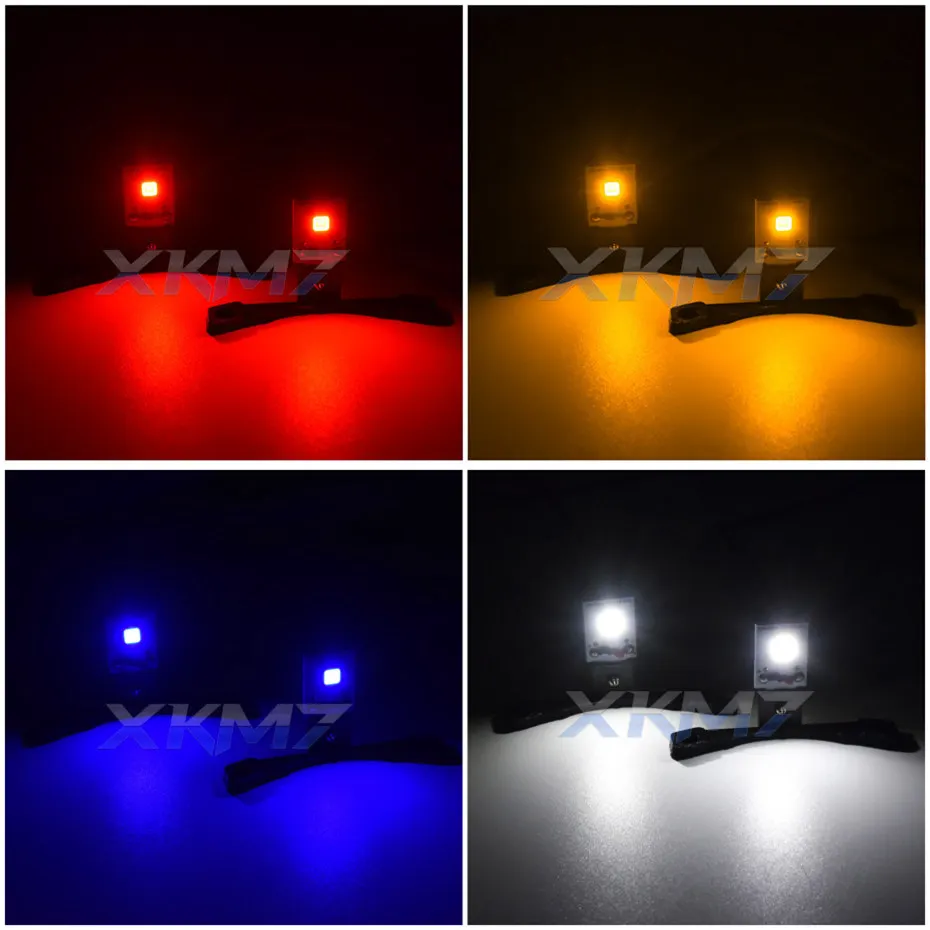 XKM7 LED Devil Eyes for Projector Lens Hella 3R/Koito Q5/WST Headlight Retrofit Demon Eye LED Lights Car Accessories Upgrade Kit