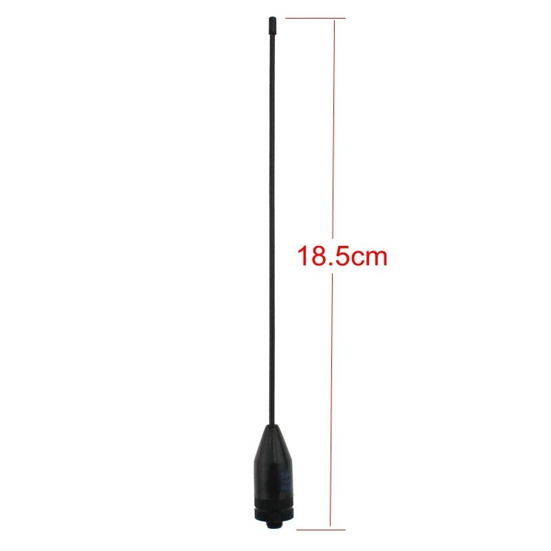 

Original Walkie Talkie Antenna SRH-519 High Gain UV Dual Band Soft Intercom Antenna For Baofeng Kemwood Icom Yaesu Radio