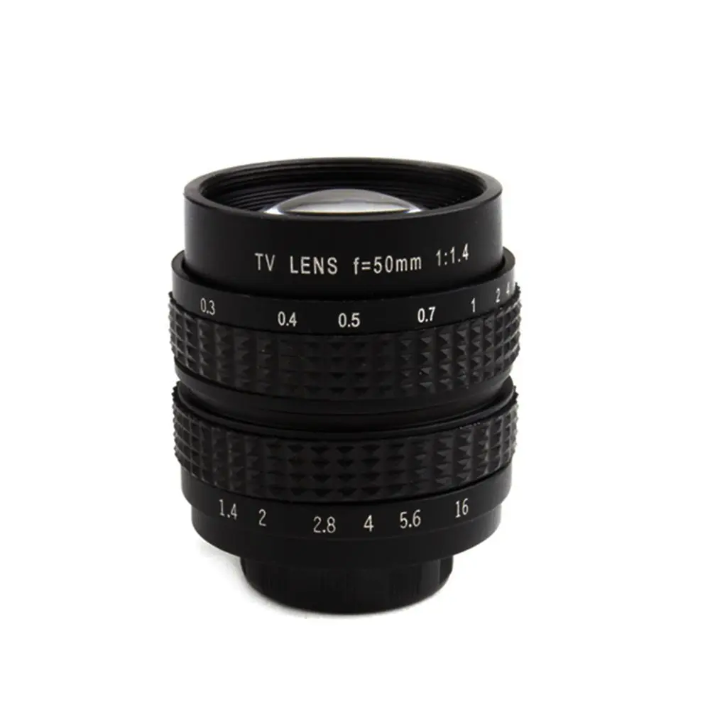 Fujian 50mm F1.4 CCTV Movie Lens +C-M4/3 Mount to Micro 4/3 m4/3 EPL5 EPM3 EPL7 OM-D for Panasonic Olympus