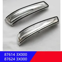 Repetidor de señal de giro LED para espejo exterior, lámpara LH RH para Hyundai Elantra 2012-2016, 876143X000, 876243X000
