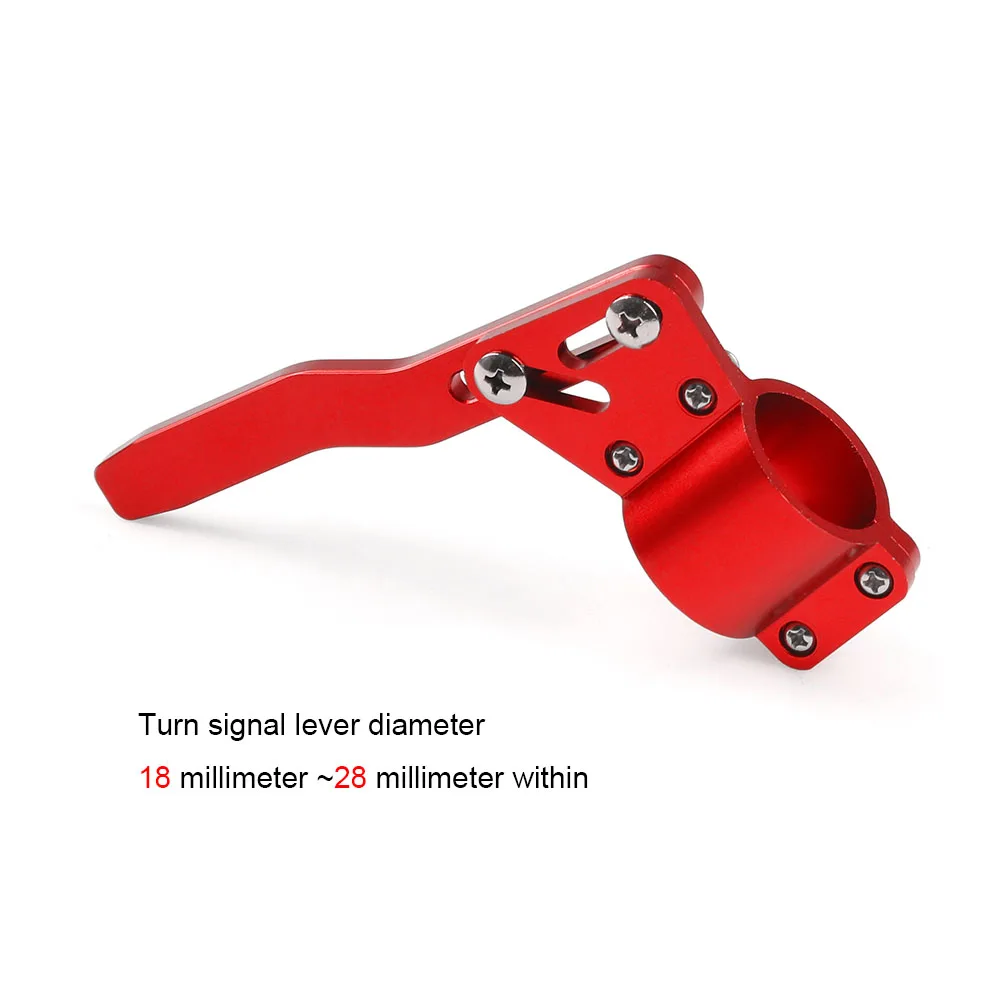 Extensión de barra de giro de volante de ajuste de estilo de aluminio para coche, Kit de posición de palanca de señal de giro, accesorios para coche