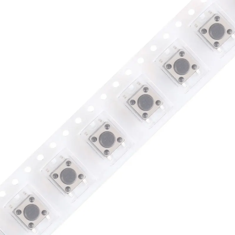 20 sztuk 6x6mm panelu PCB dotykowy takt mini przycisk przełącznik SMD 4pin mikro przełącznik 6x6x4.3/5/6/7-10 MM 6*6*4.3MM 5MM 6MM 7 MM-10 MM — zdjęcie 3