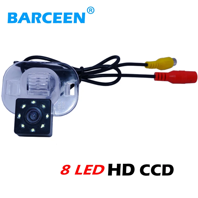 

Supply in stock plastic shell car rear reversing camera wire +8 led apply for KIA FORTE for Hyundai Verna Sloaris Sedan