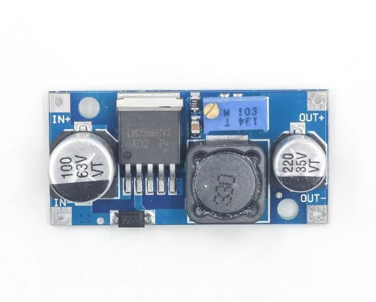 LM2596HVS LM2596 HV LM2596HV DC-DC 조정 가능한 스텝 다운 벅 컨버터 전원 모듈 4.5-50V ~ 3-35V 전류 제한