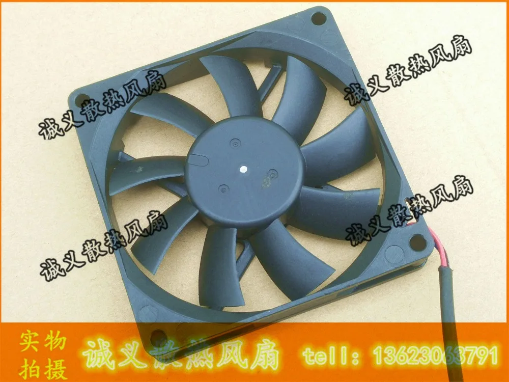 Free Shipping Wholesale Original Delta AFB0812HB 8015 8cm 80mm DC 12V server fans 0.20A double ball