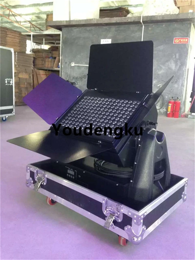 

4 pieces Outdoor led city colour light waterproof rgb led wall washer 144x3w 3 in1 rgb dmx city color light