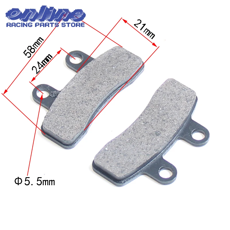 

Disc Brake Pads Shoe Pit Dirt Bike ATV SDG SSR Pitster Pro 50cc 70cc 110cc 125cc free shipping