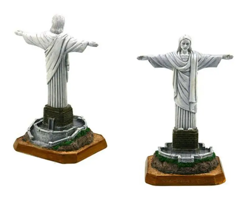 

Brazil Christ The Redeemer Creative Resin Crafts World Famous Landmark Model Tourism Souvenir Gifts Collection Home Decoration