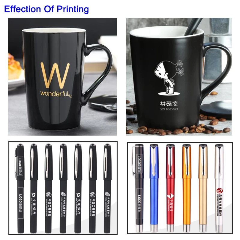 Manual Cylindrical Round Curved Screen Printing Machine For Pen Cup Mug Bottle